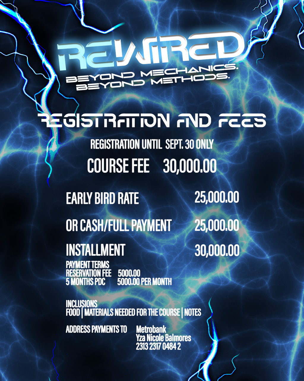 reWIRED: Beyond Mechanics, Beyond Methods.