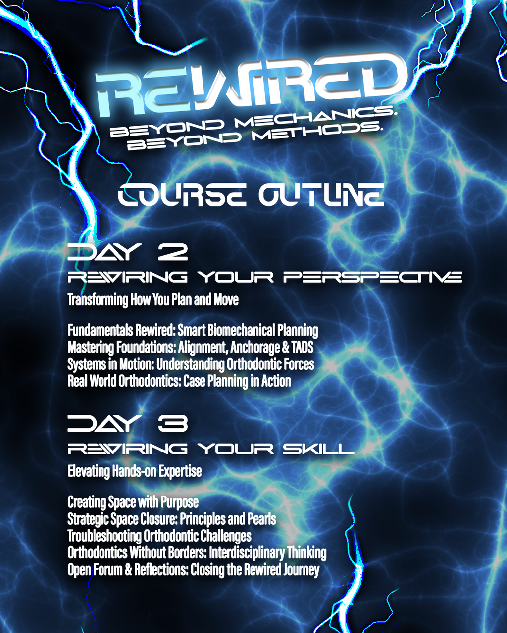 reWIRED: Beyond Mechanics, Beyond Methods.